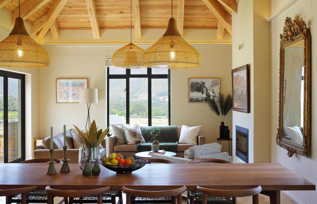 Villa Jardin de la Ferme à Franschhoek Extérieur photo