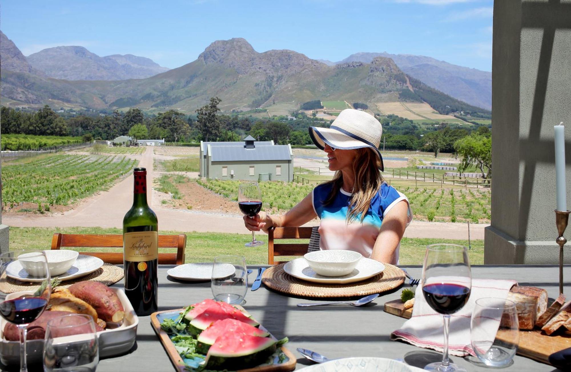 Villa Jardin de la Ferme à Franschhoek Extérieur photo